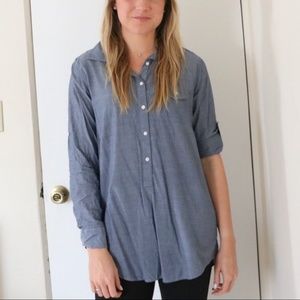J Crew Chambray Tunic - M
